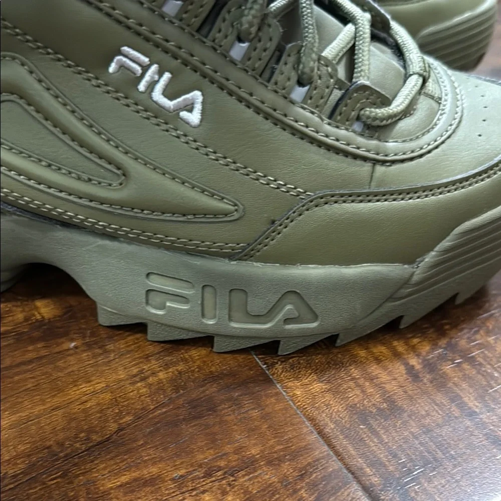 Fila Winter Boots w/Shearling Lining-Olive Green Women’s Size 5.5 3HM00558-300 - Picture 5 of 11